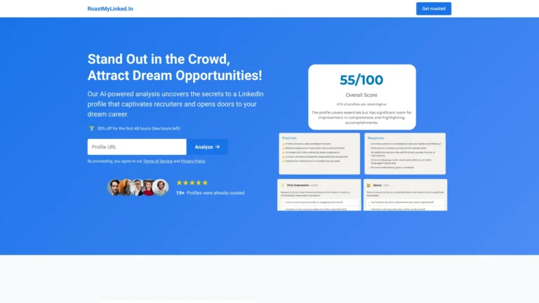 Smart Roastmylinked.in AI Tool Review