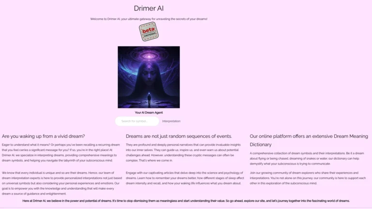 Innovative Drimer AI AI Tool Review
