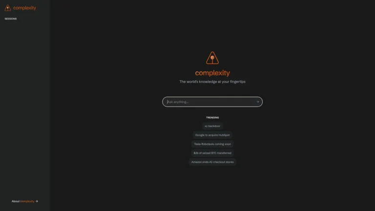 Best Complexity AI AI Tool Review