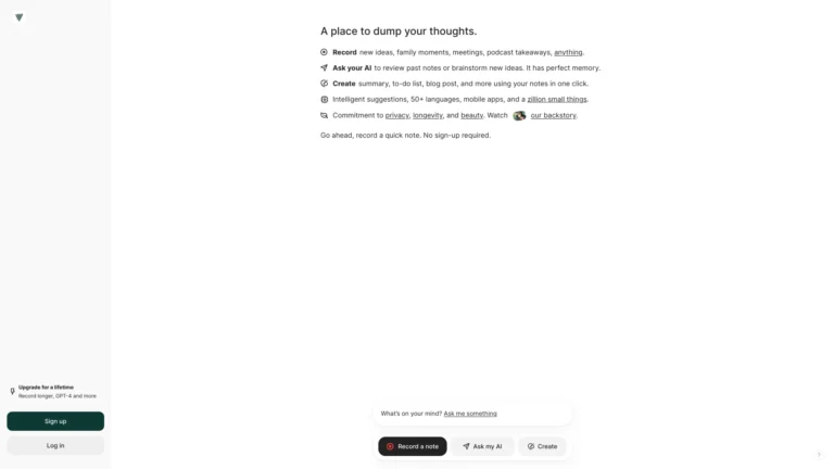 Top Voicenotes AI Tool Review