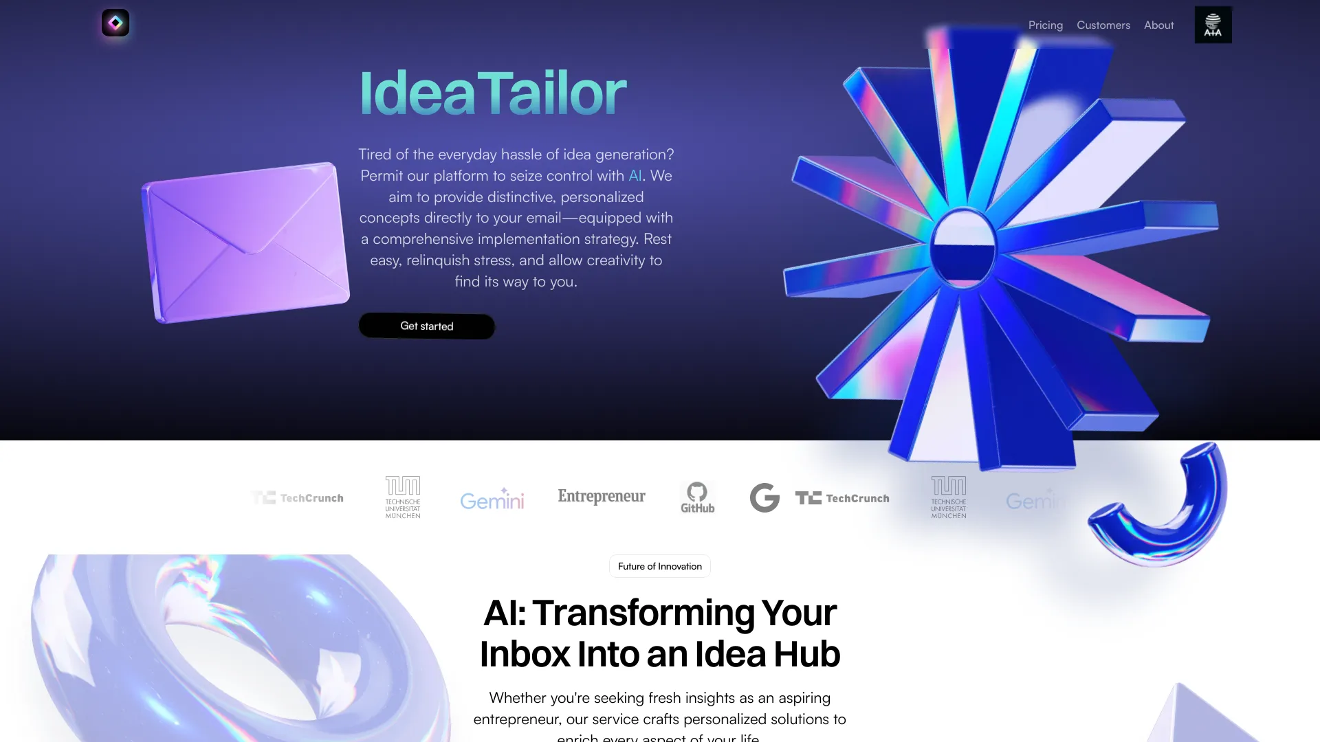IdeaTailor AI logo