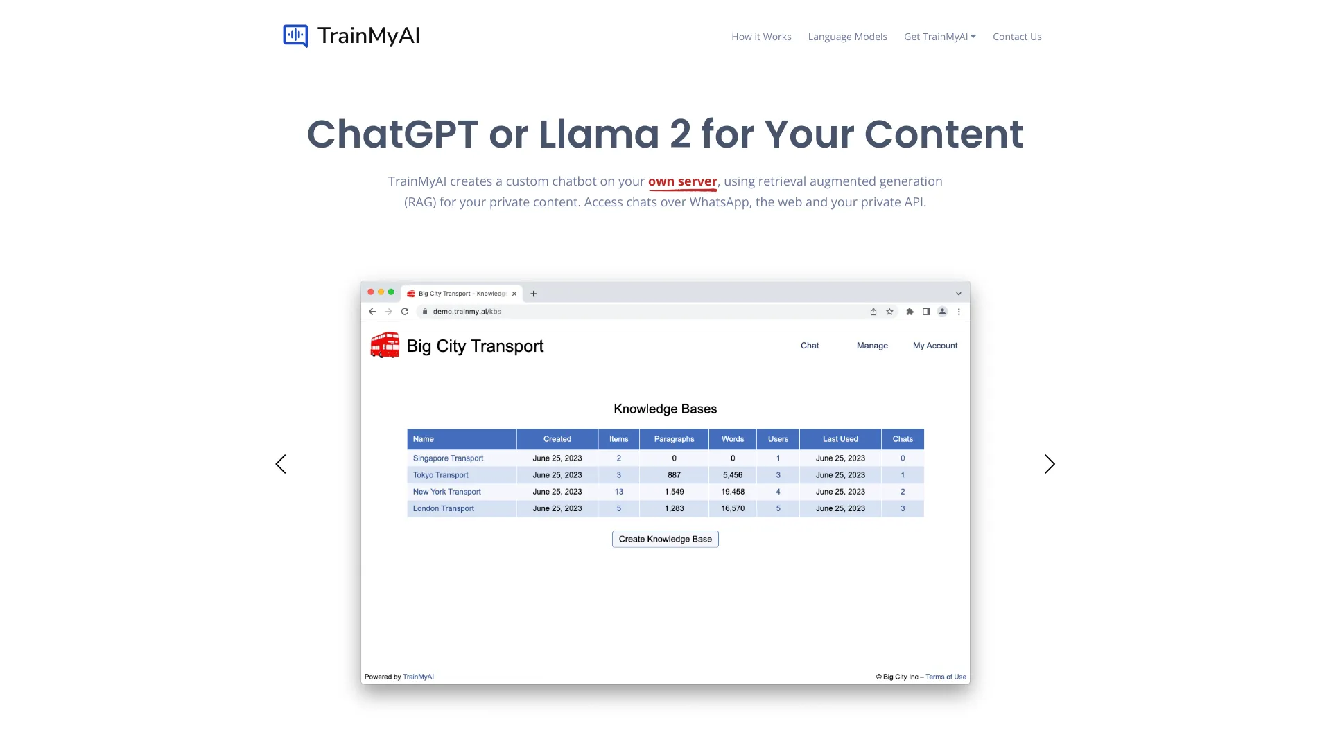 TrainMyAI logo