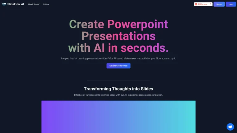 New Slideflow AI AI Tool Review