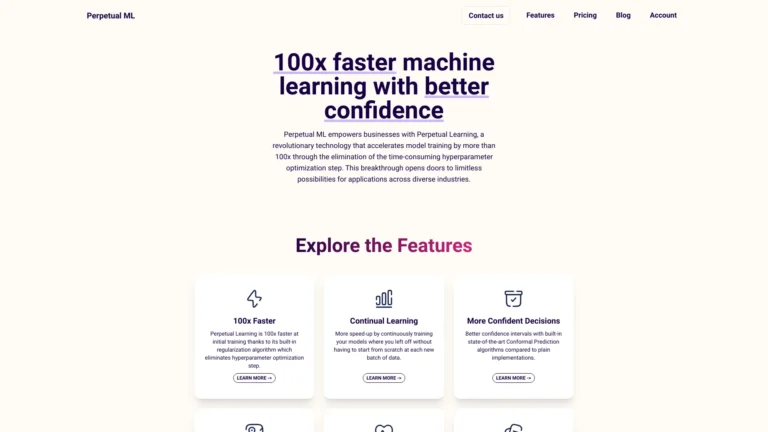 Popular Perpetual Ml AI Tool Review