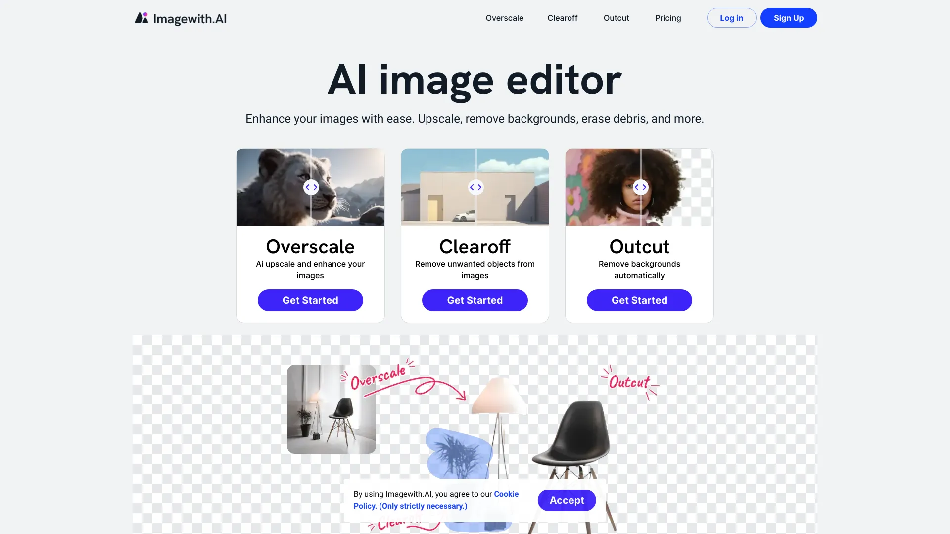 Imagewith.AI logo