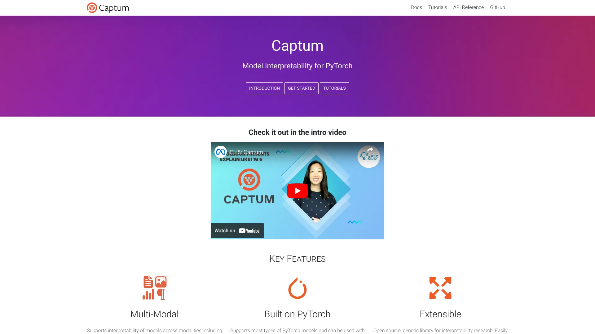 Captum logo