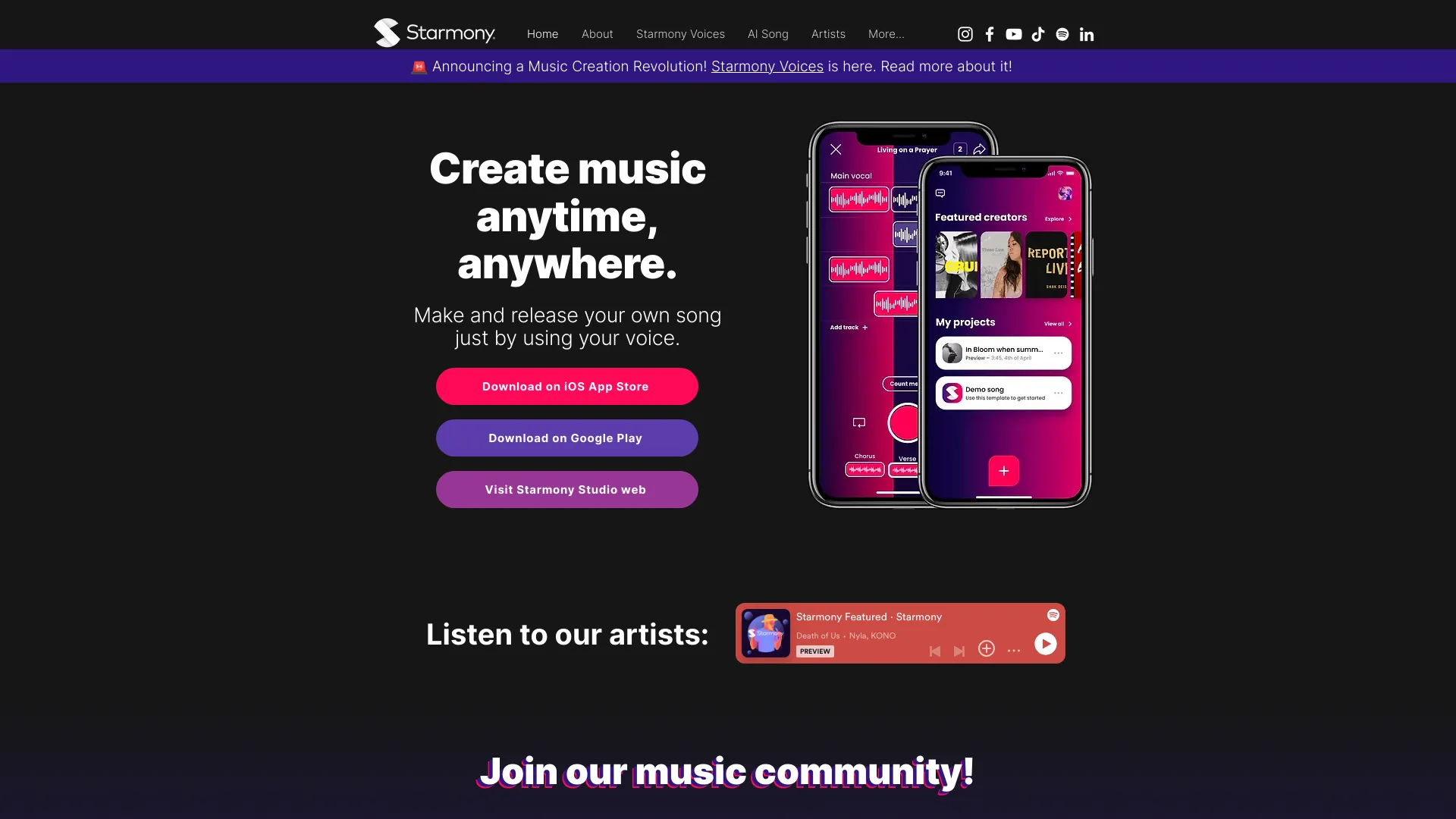 Starmony logo