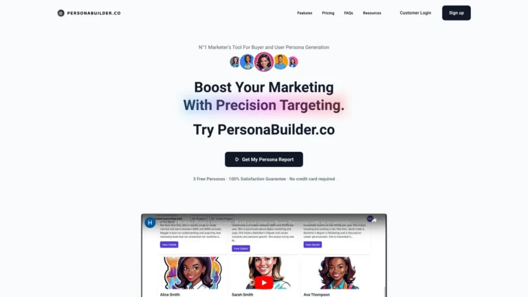 New Personabuilder.co AI Tool Review