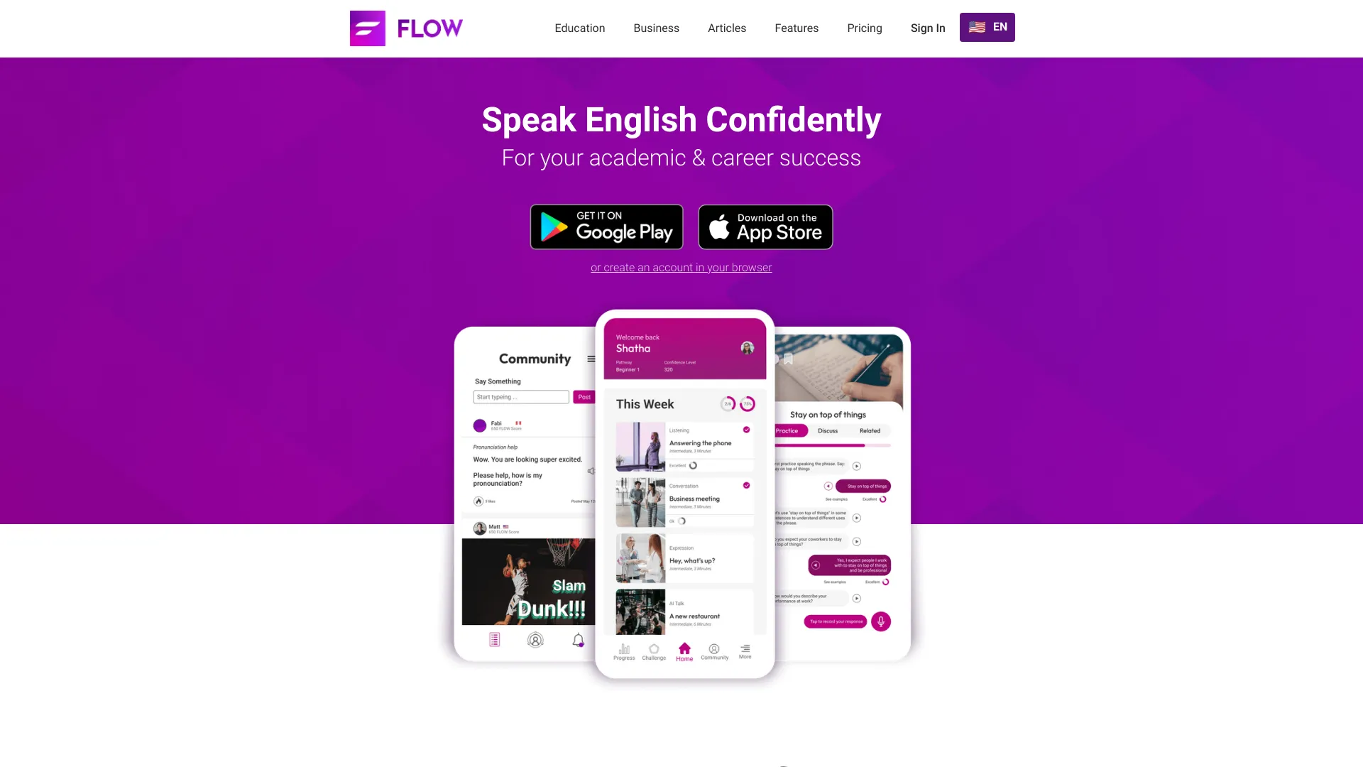 FLOW Speak logo
