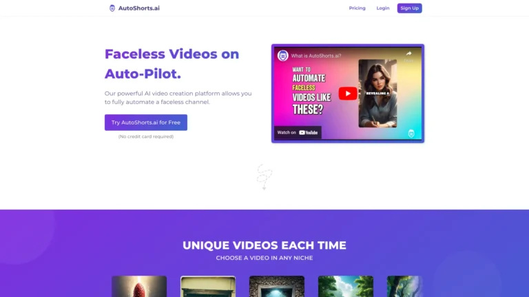 Free Autoshorts.ai AI Tool Review