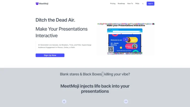 New Meetmoji AI Tool Review
