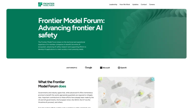 Smart Frontier Model Forum AI Tool Review