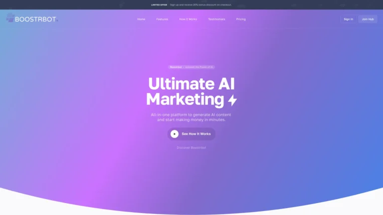 Best Boostrbot AI Tool Review