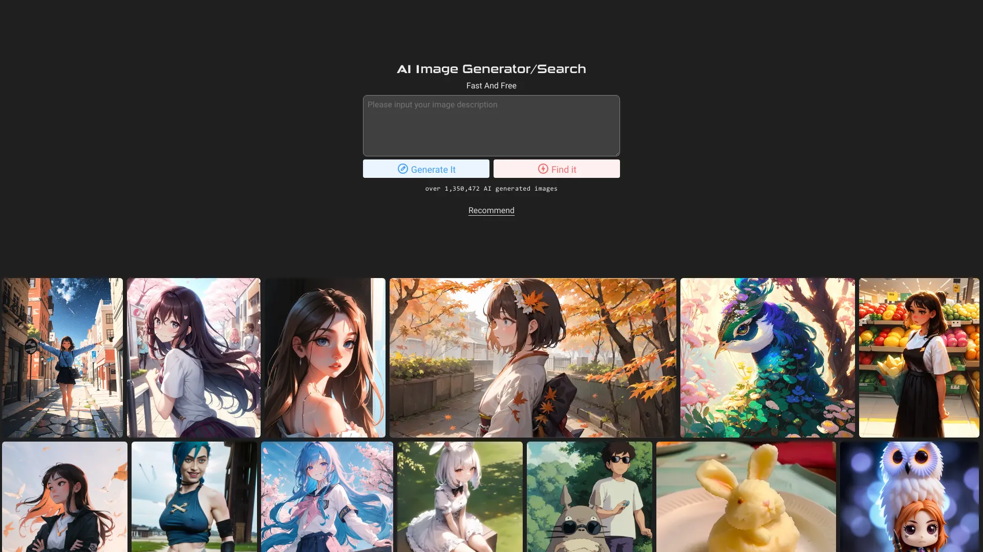 AI Image Generator and Search logo