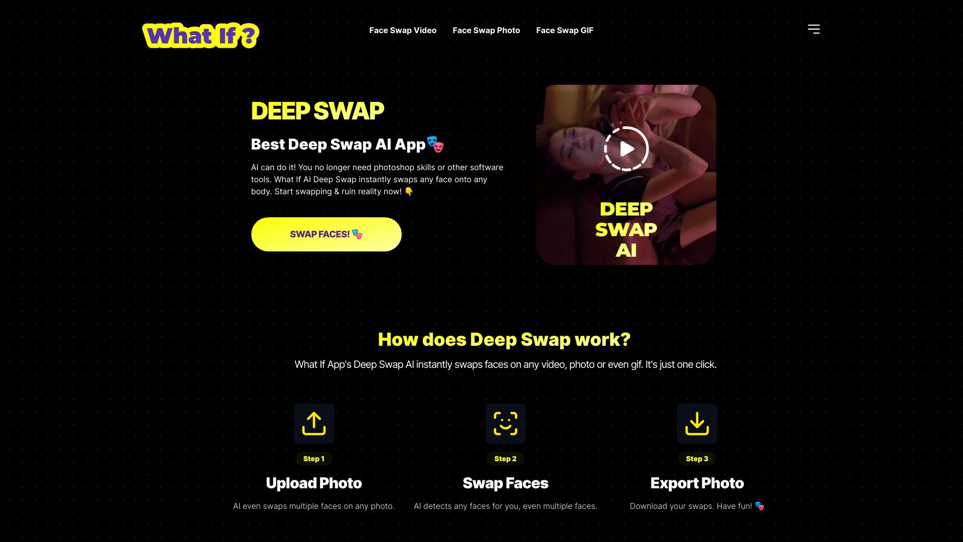 DEEP SWAP logo