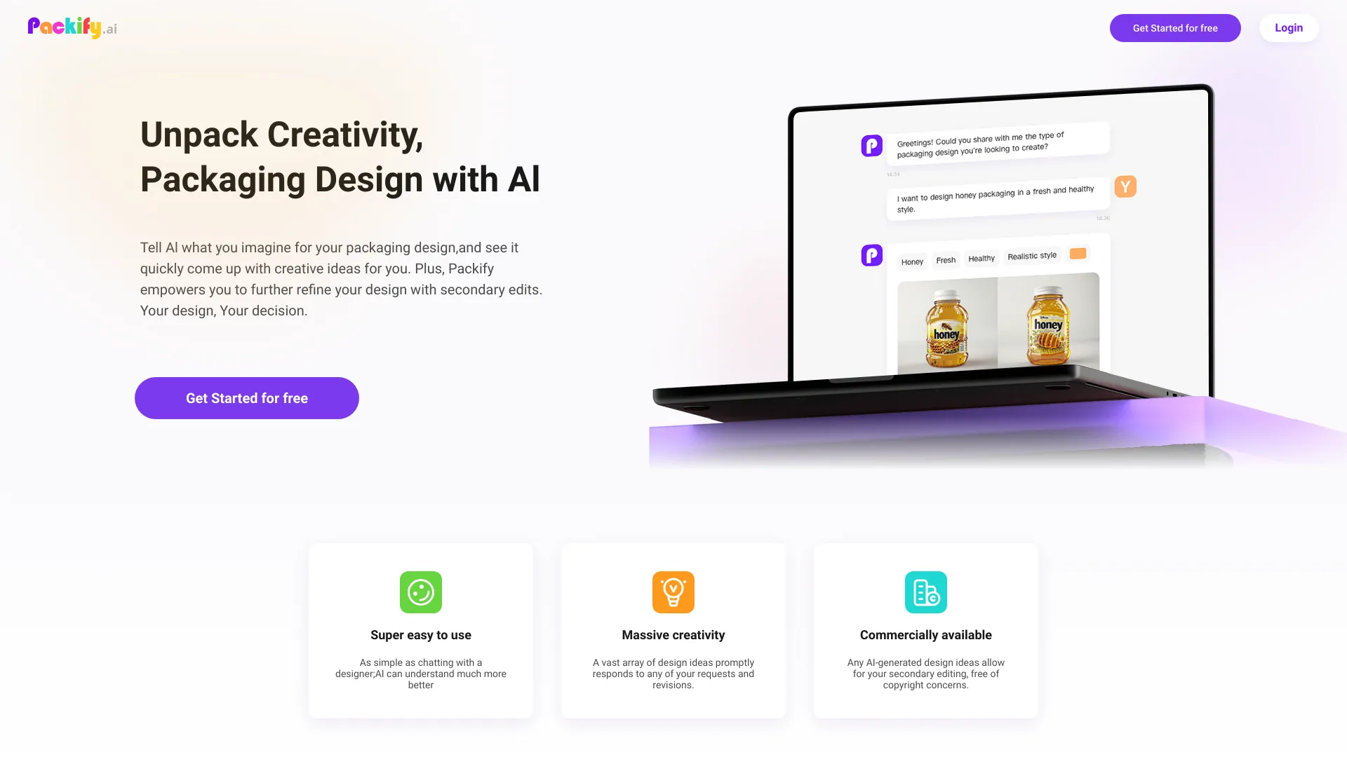 Packify.ai logo