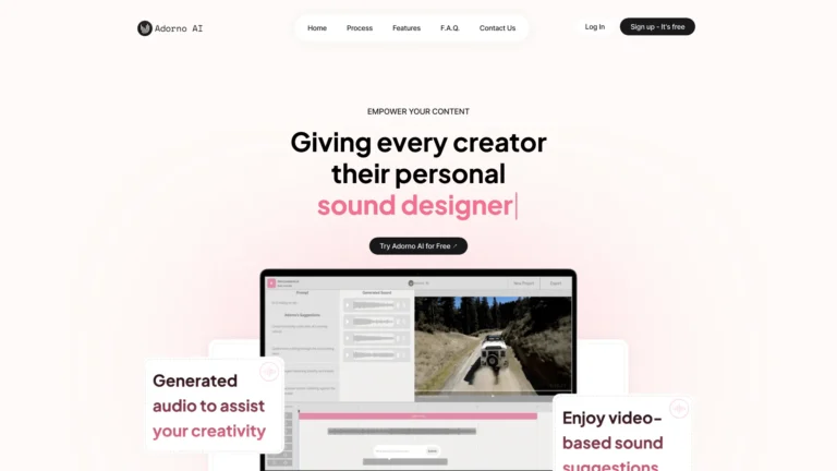 Free Adorno AI AI Tool Review