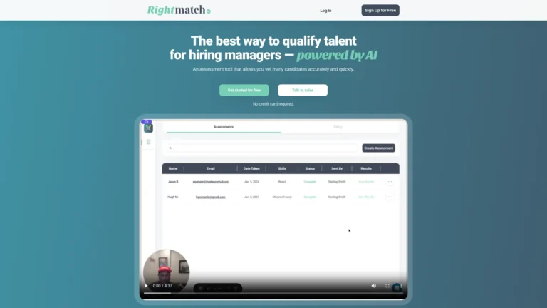 Top Rightmatch AI AI Tool Review