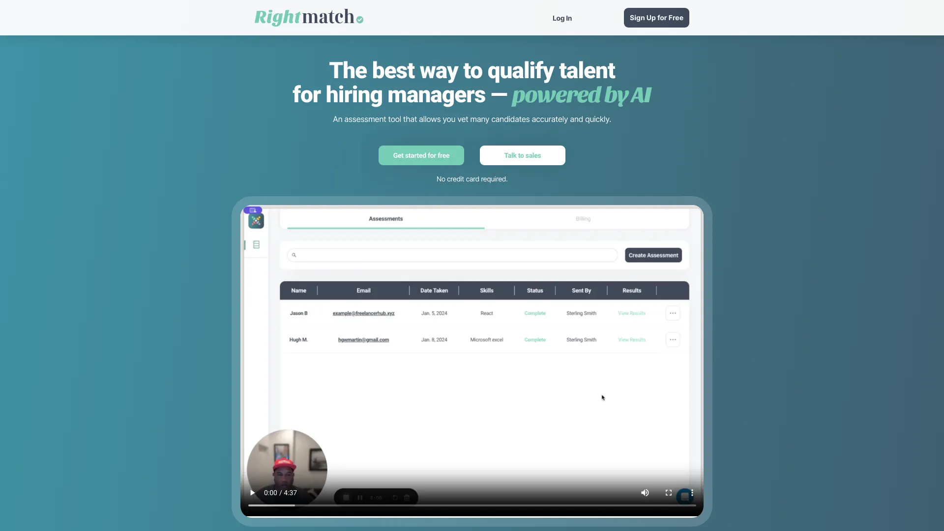 RightMatch AI logo
