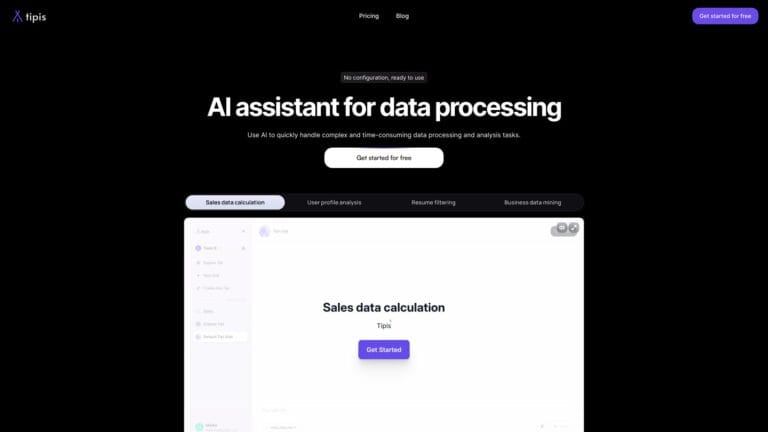 Advanced Tipis AI AI Tool Review
