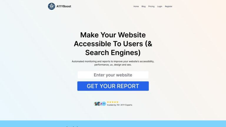 Innovative A11y Boost AI Tool Review