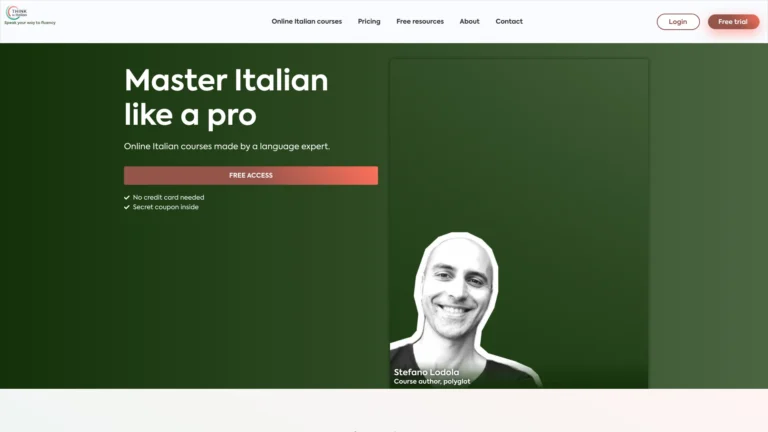Best Think In Italian AI Tool Review