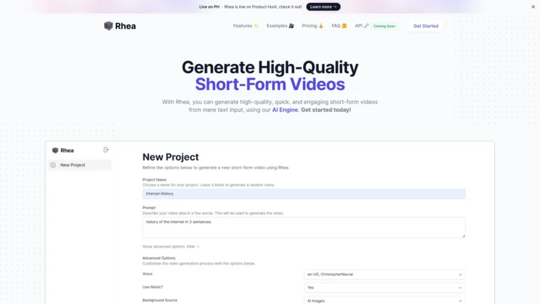 Free Rhea AI Tool Review