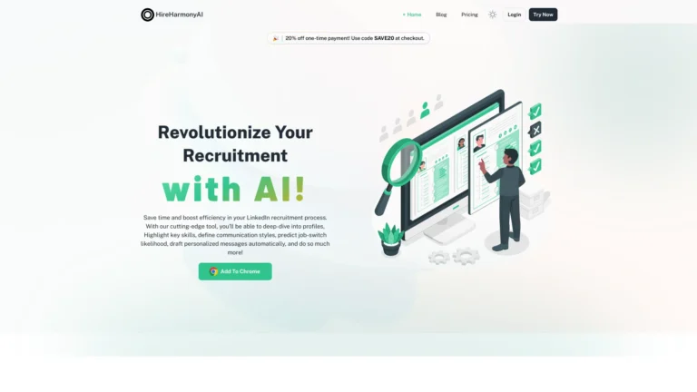 Best Hireharmonyai AI Tool Review