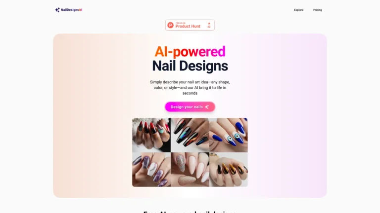 Free Naildesignsai AI Tool Review