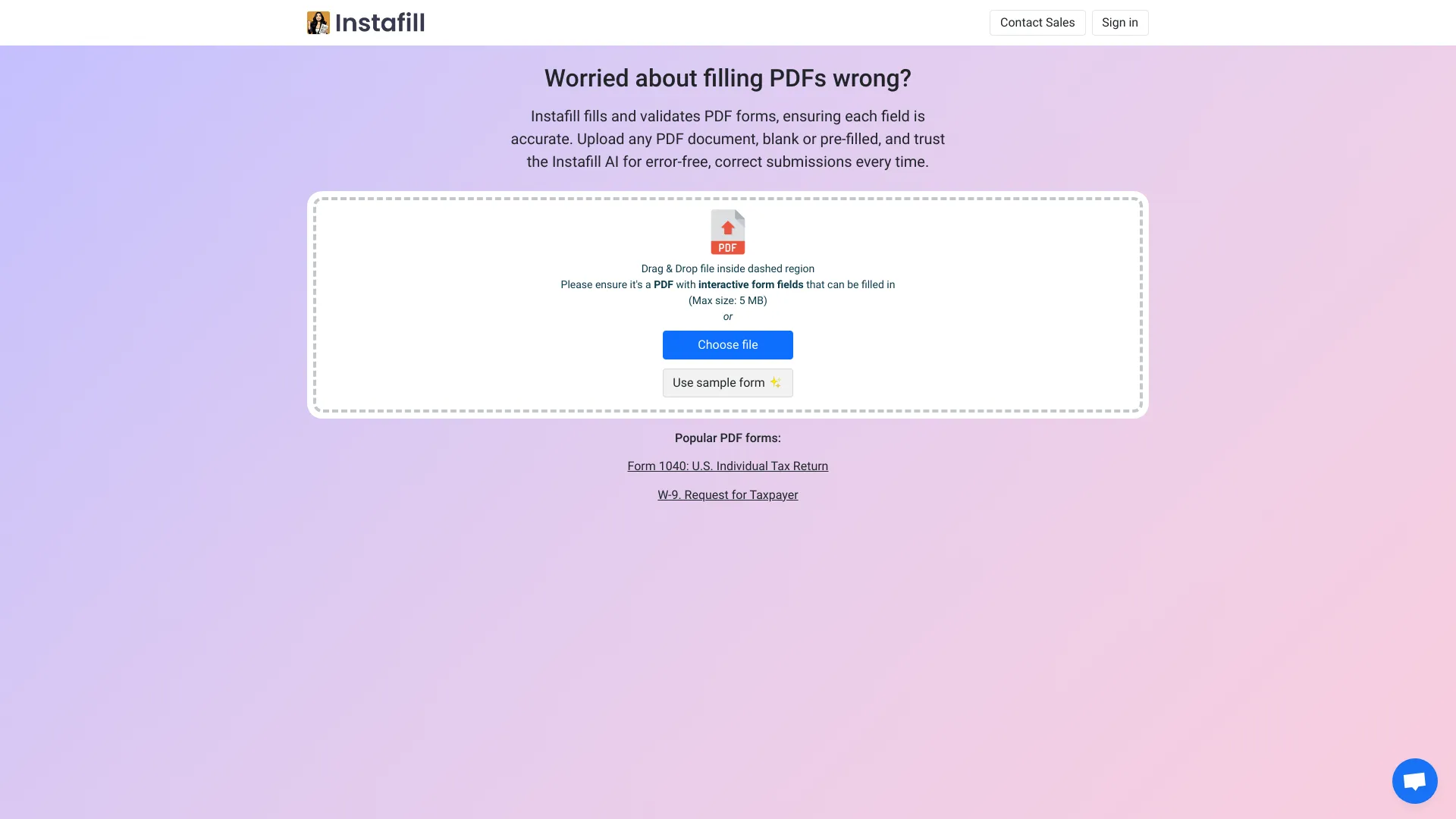 Instafill.ai logo