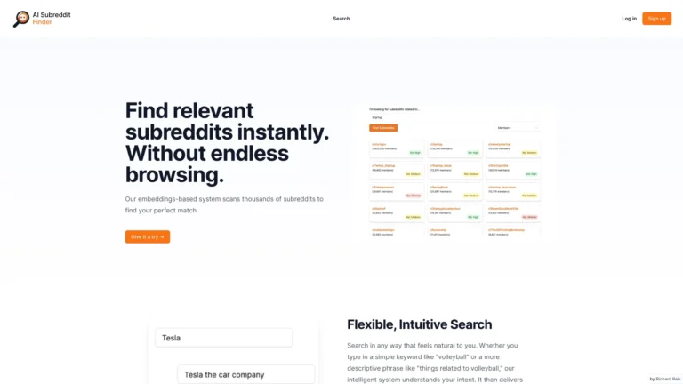 New AI Subreddit Finder AI Tool Review