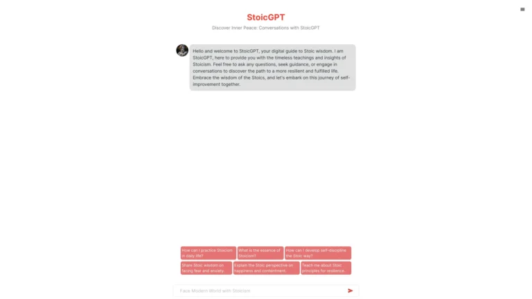 Powerful Stoicgpt AI Tool Review