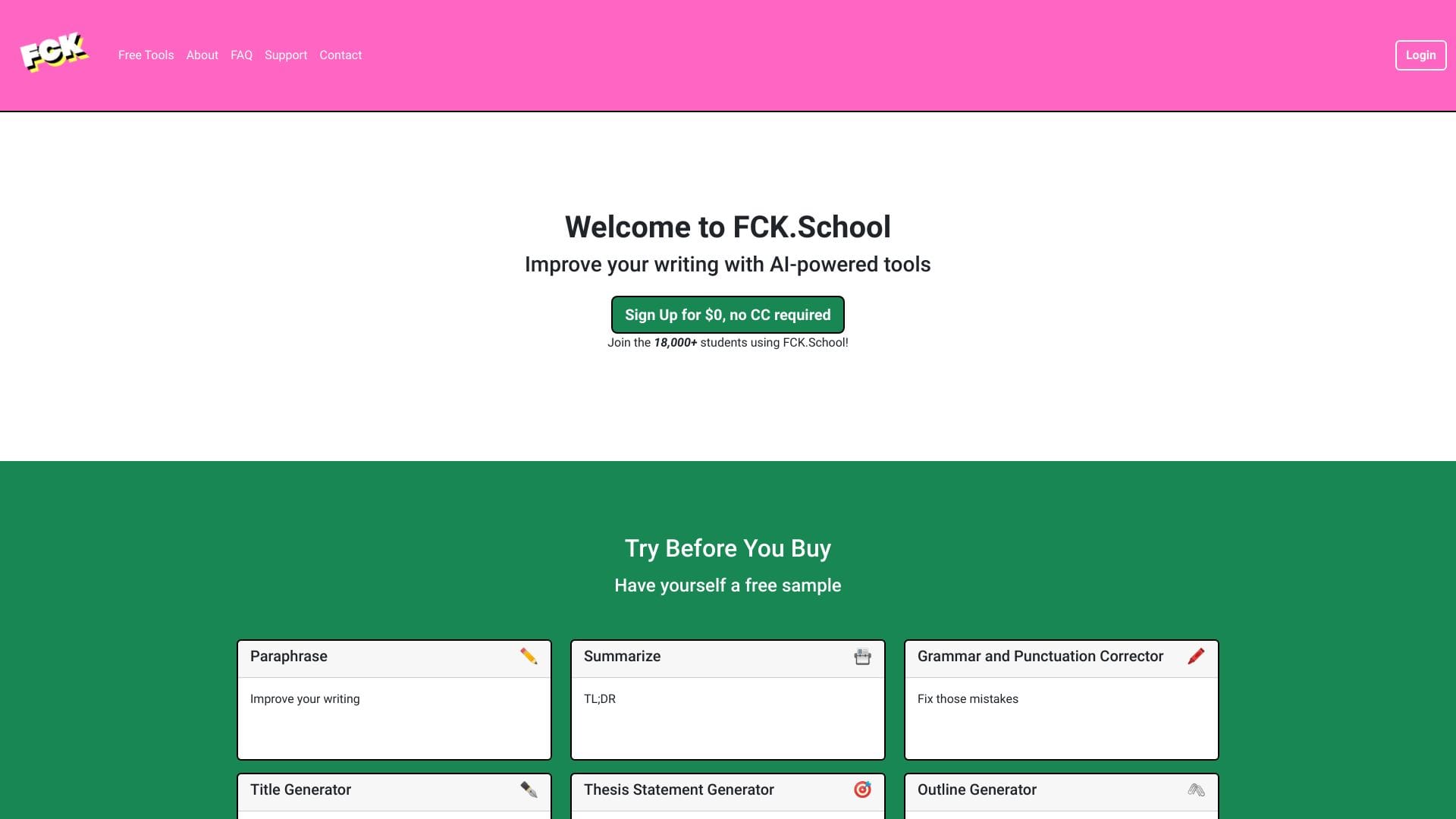 FCK.School logo