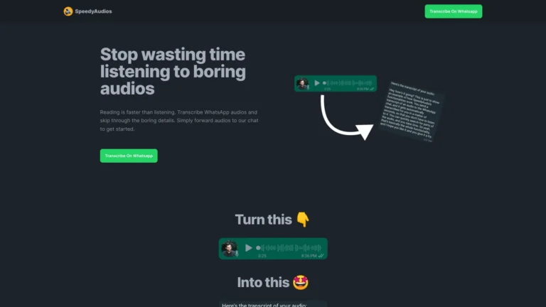 Free Speedyaudios AI Tool Review
