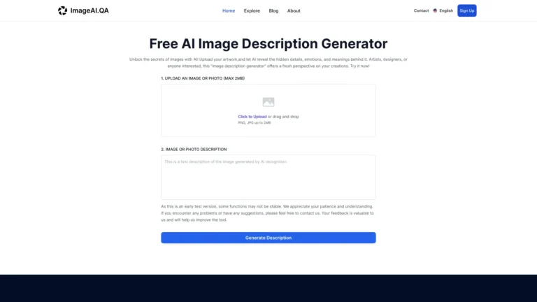 Powerful Image Describer AI Tool Review