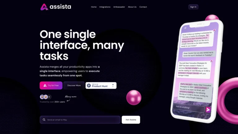 Popular Assista AI AI Tool Review