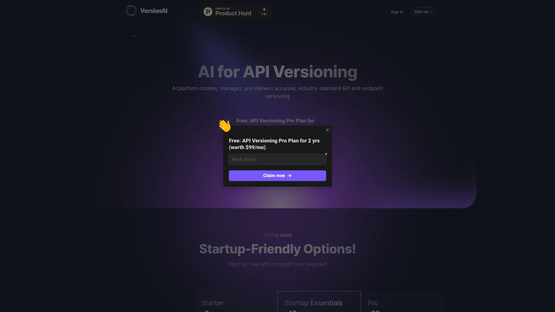 Version AI logo