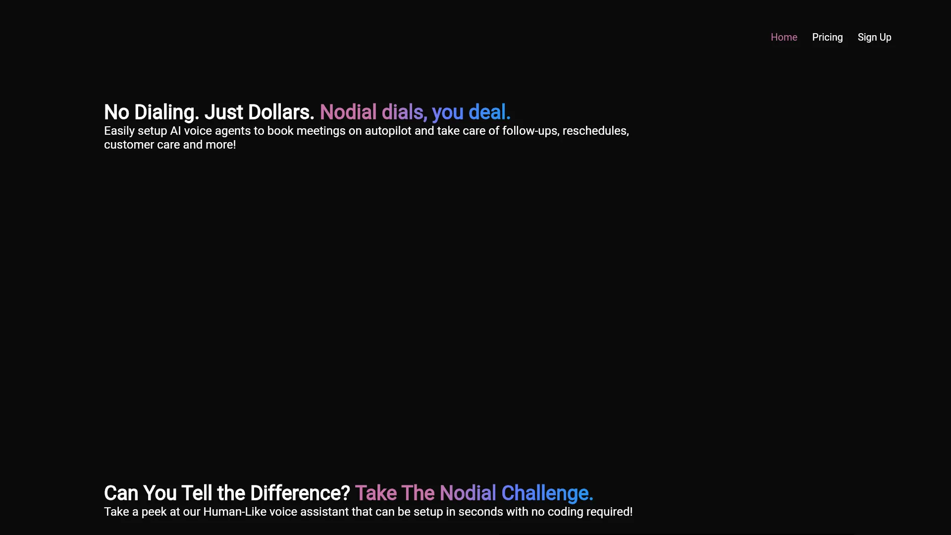 NoDial logo
