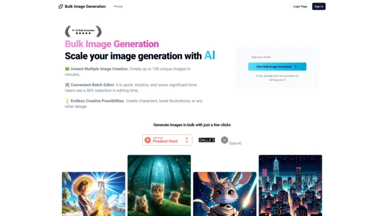 Popular Bulk Image Generation AI Tool Review