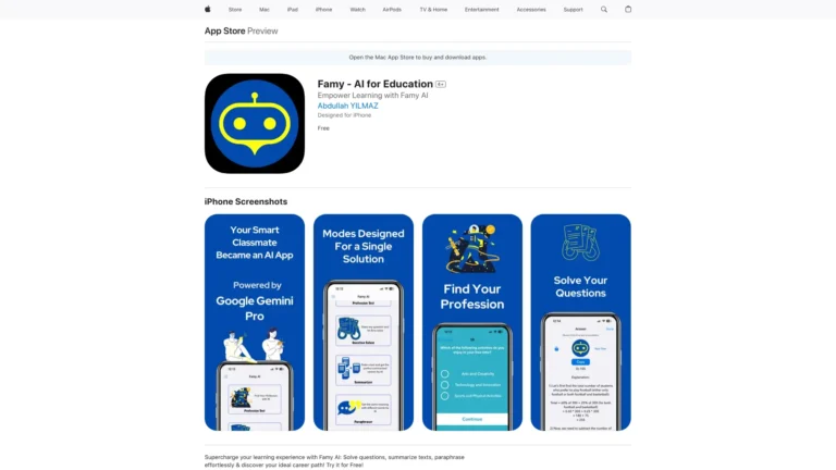 Innovative Famy AI Tool Review