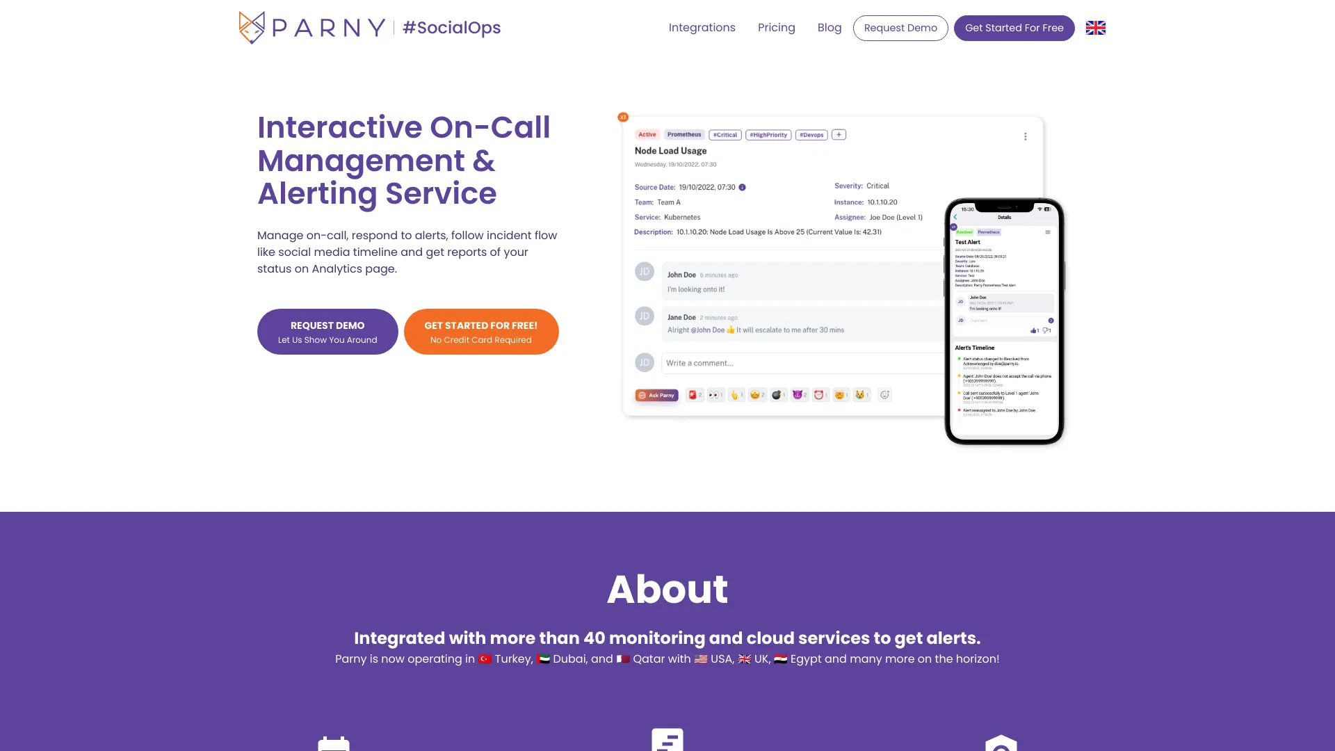 Parny logo