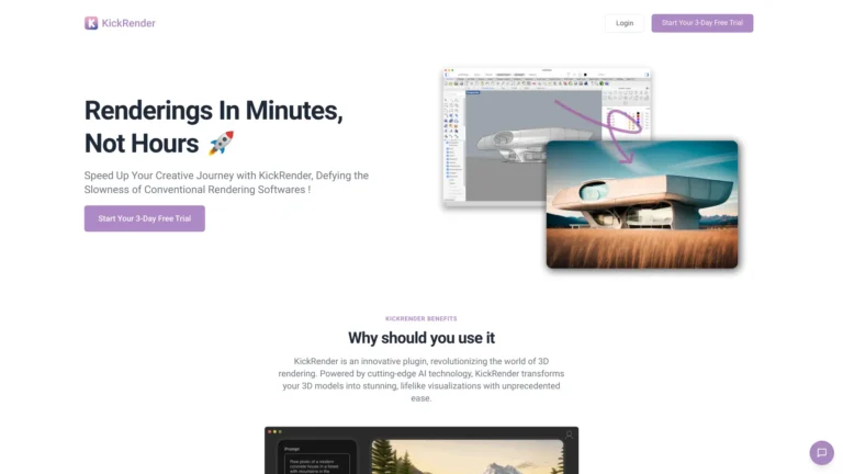New Kickrender AI Tool Review