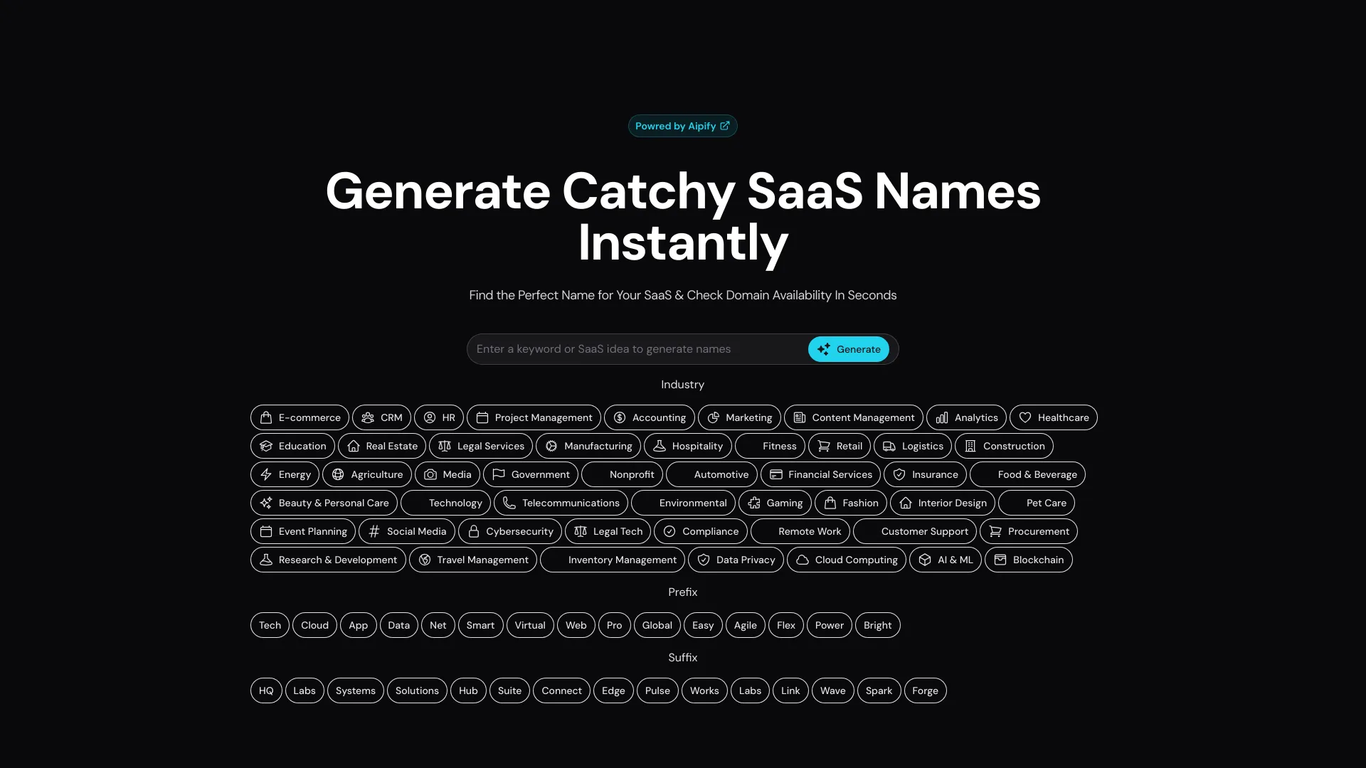 SaaS Name Generator logo