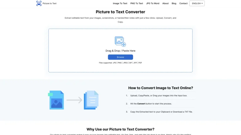Free Picturetotext AI Tool Review