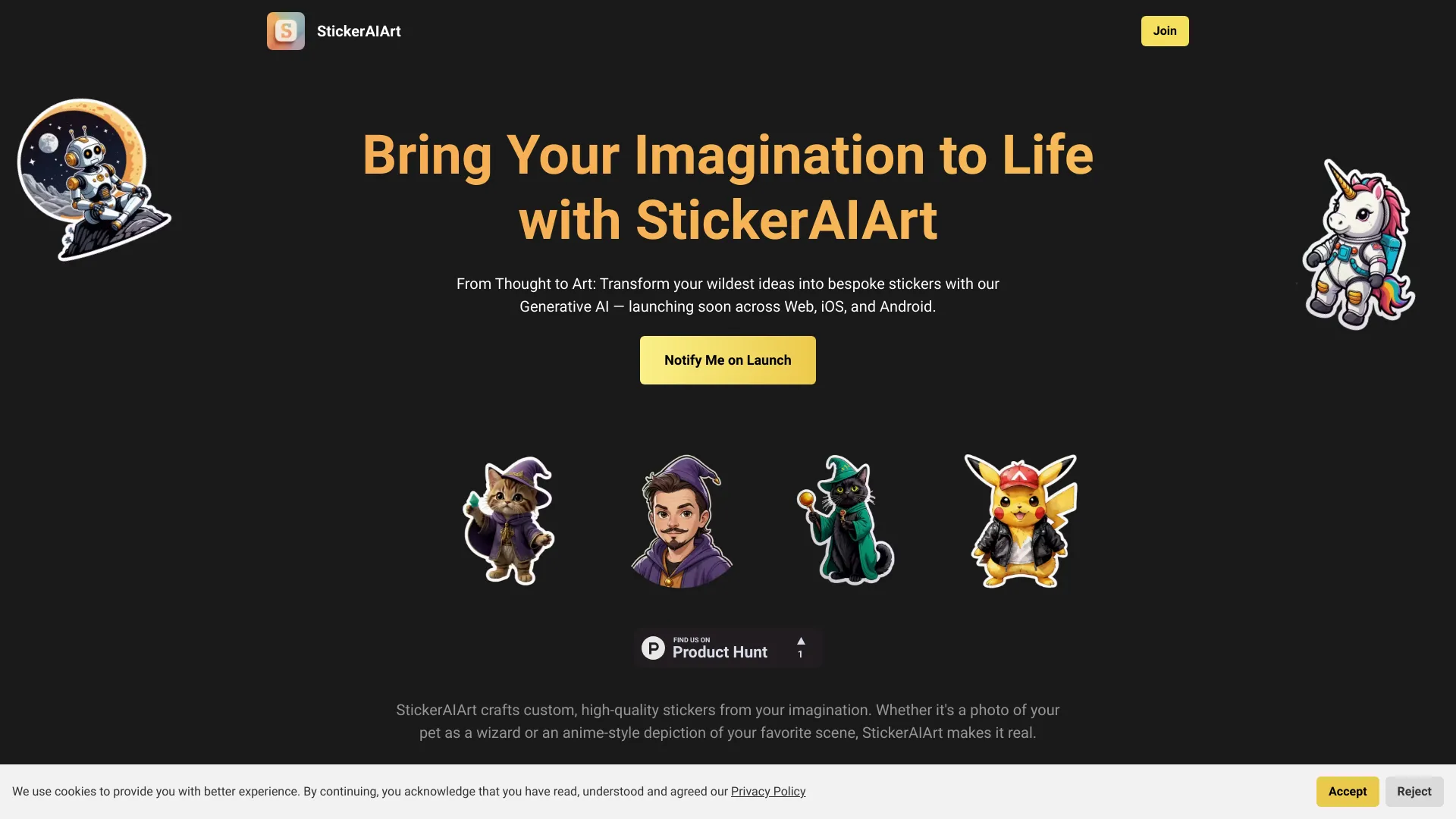 StickerAIArt logo