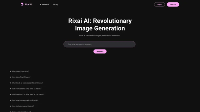 Popular Rixai AI AI Tool Review