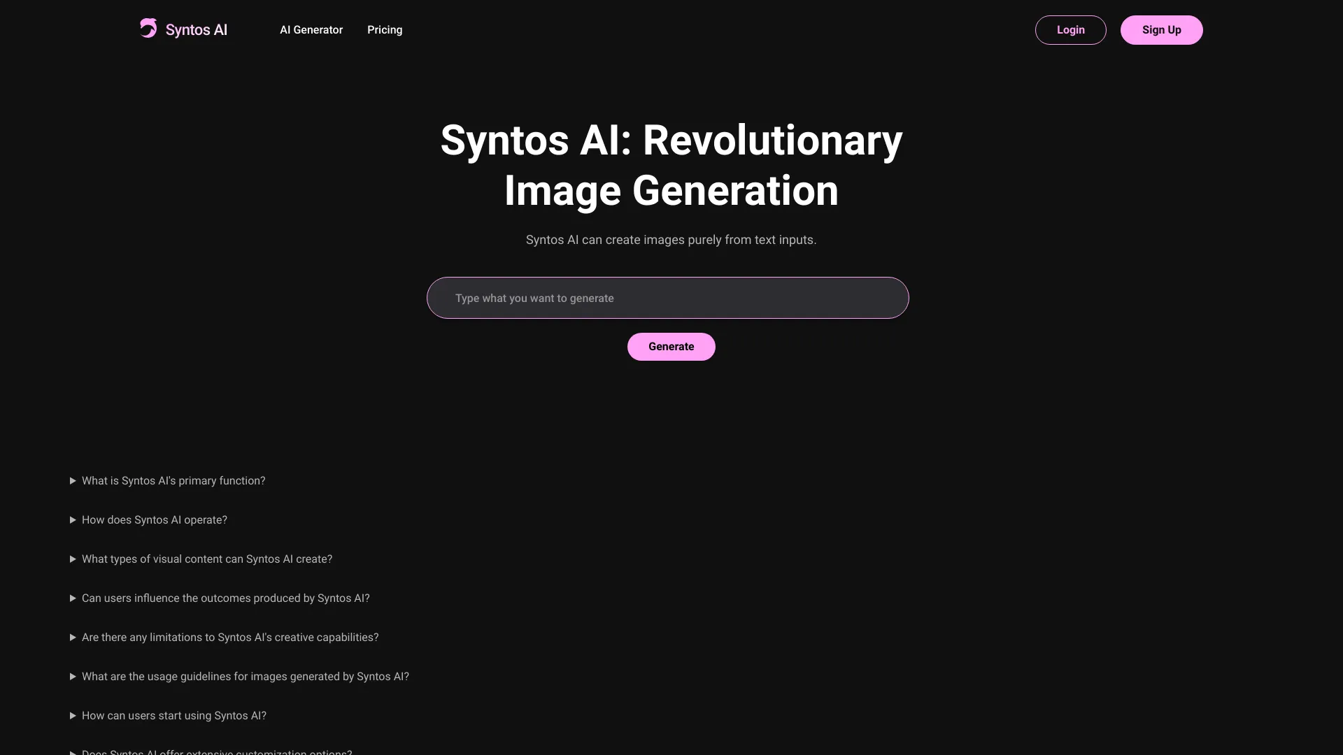 Syntos AI logo