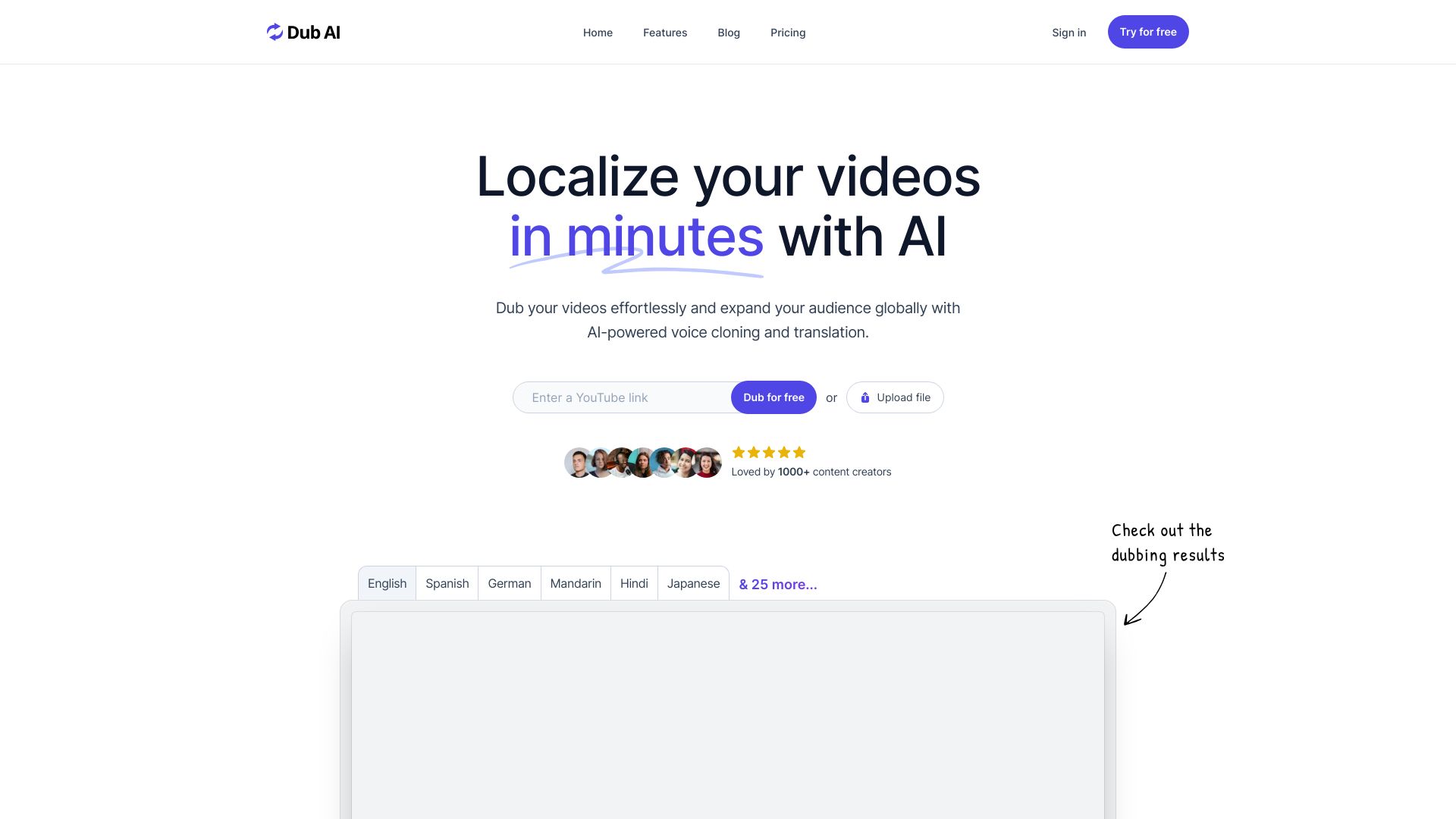 Dub AI logo