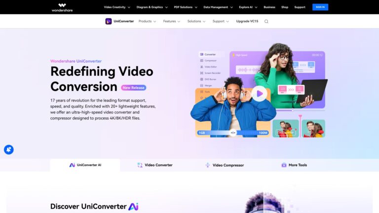 Advanced Wondershare Uniconverter AI Tool Review