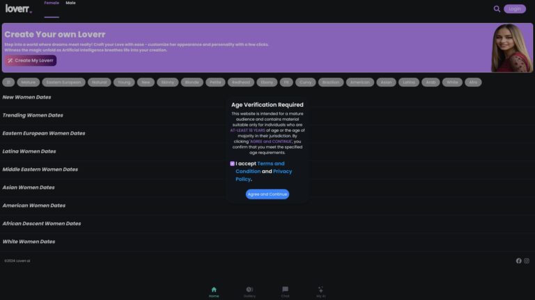 Popular Loverr.ai AI Tool Review